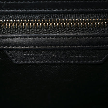 Celine Canvas Smooth Calfskin Micro Tri-Color Luggage Royal 6 of 9