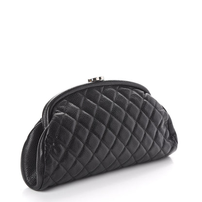 Chanel Caviar Quilted Timeless Clutch Black 2 of 6