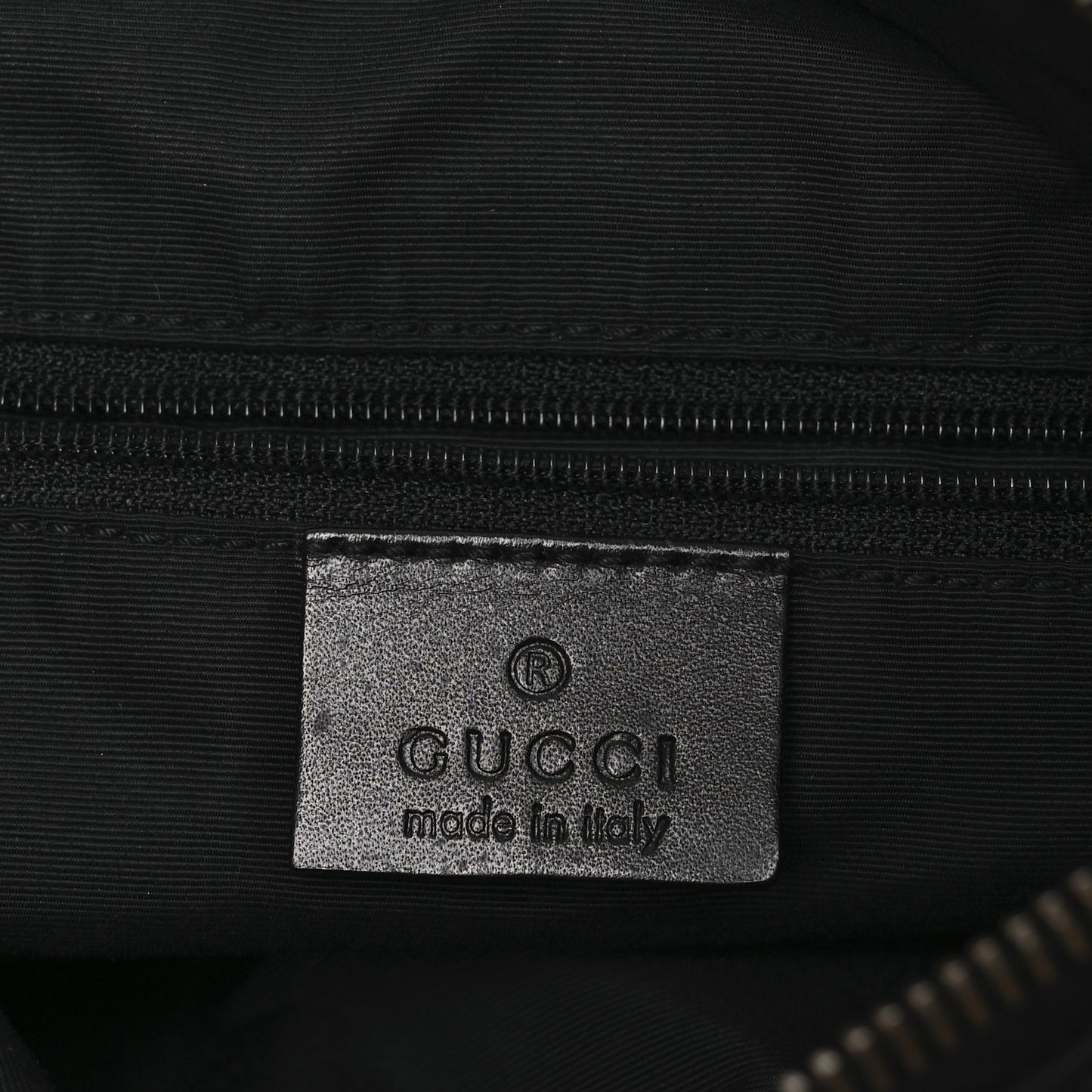 Monogram Double Pocket Messenger Bag Black