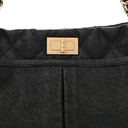 Chanel Calfskin Natural Beauty Reissue Tote Black 8 of 10