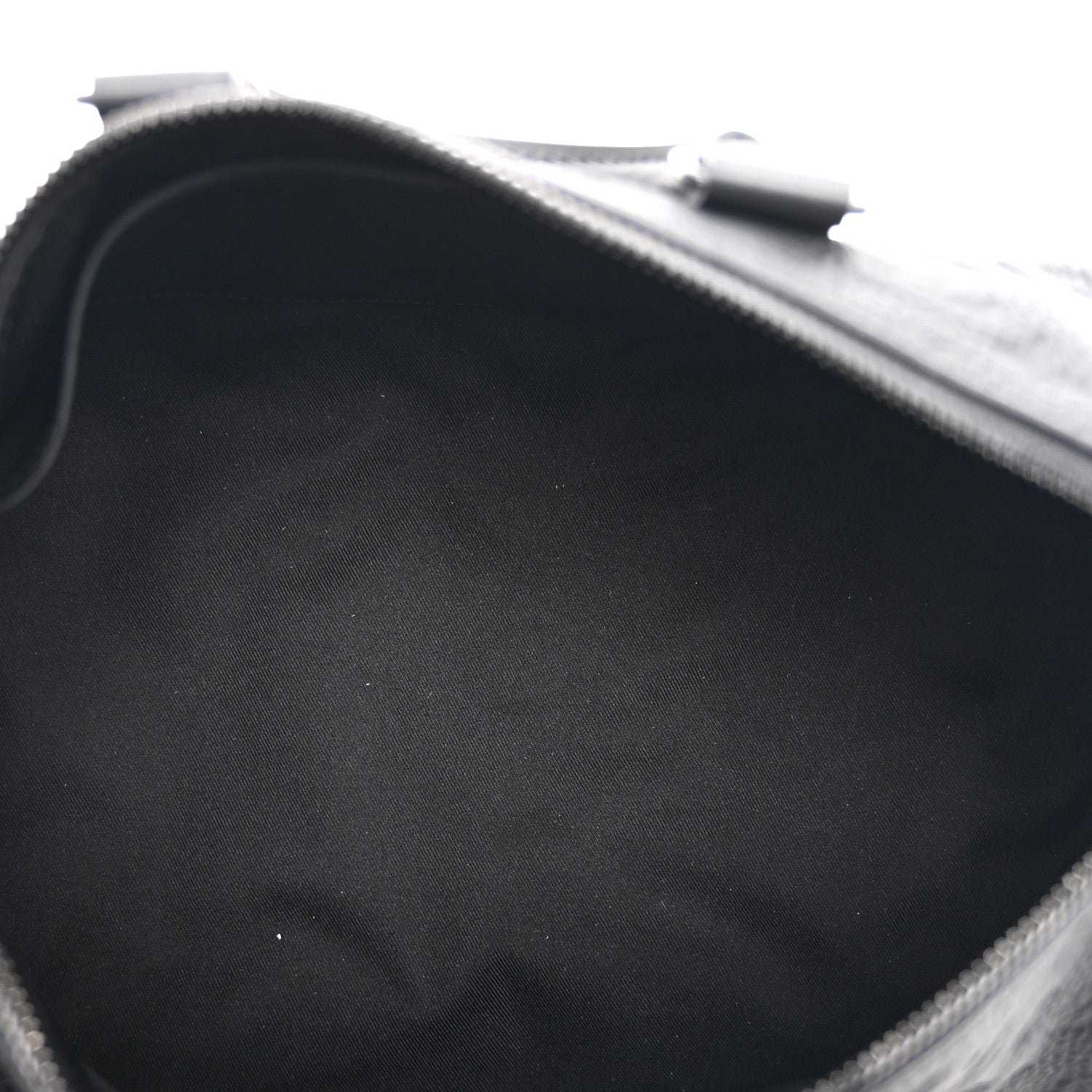 Louis Vuitton Monogram Taurillon Keepall Bandouliere 35 Black 5 of 9