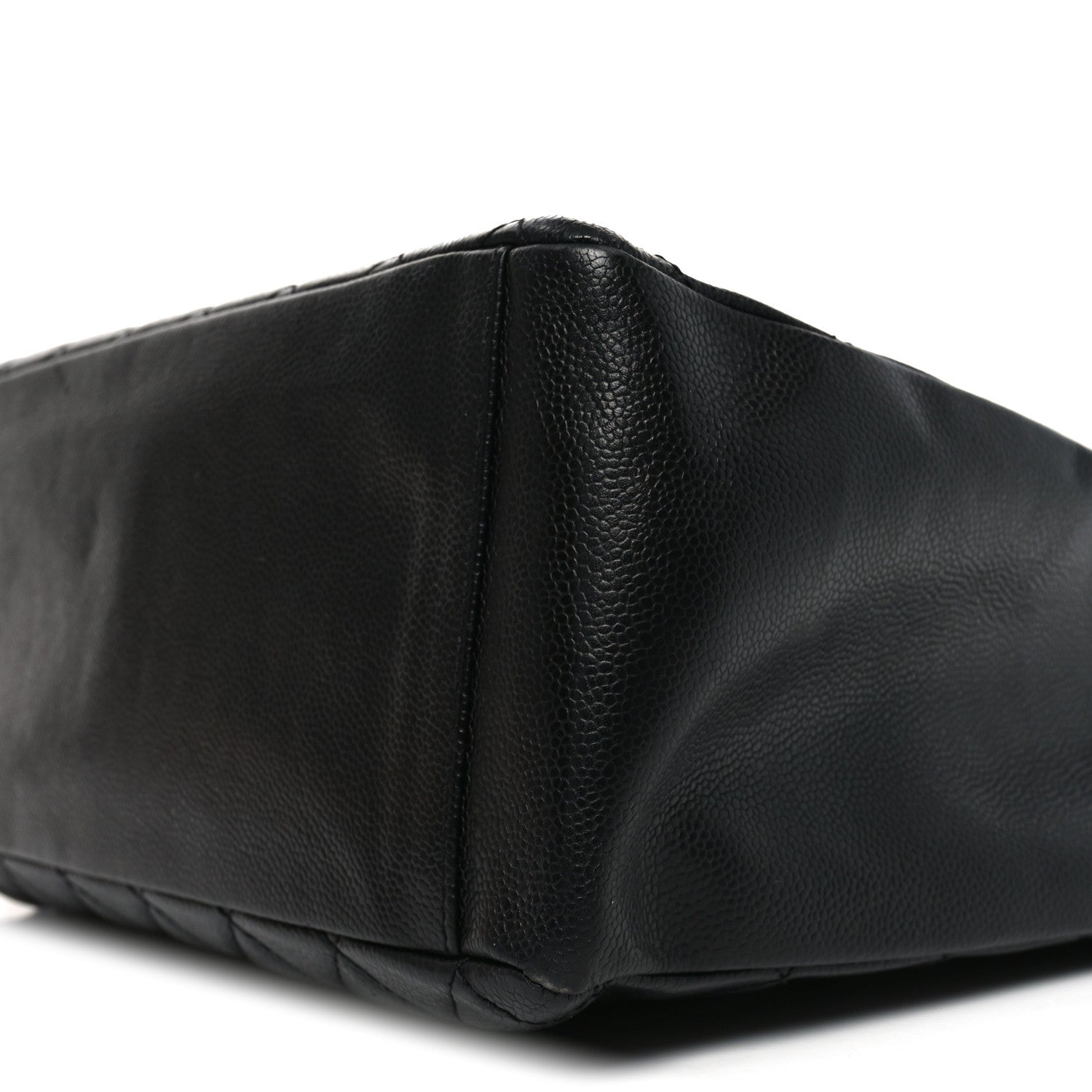 Chanel Caviar Quilted Grand Shopping Tote GST Black  Black 10 of 11