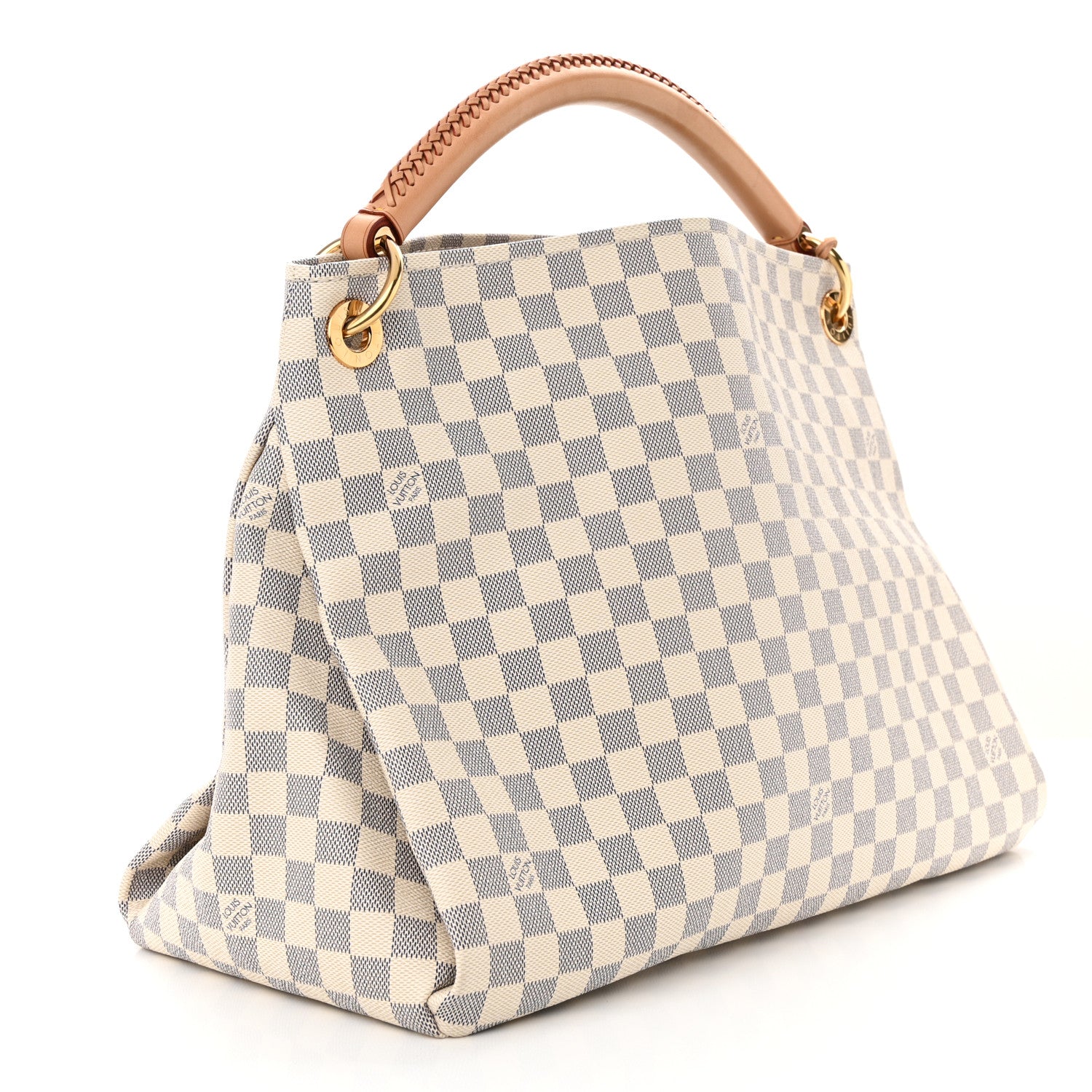 Louis Vuitton Damier Azur Artsy MM 3 of 9