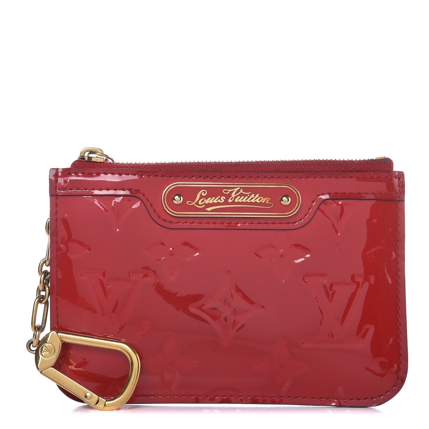 Louis Vuitton Vernis Key Pouch Pomme D'Amour 1 of 7