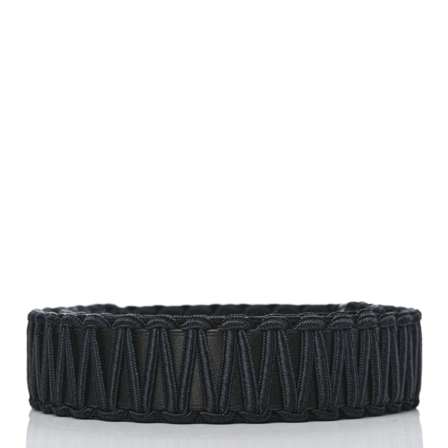 Lambskin Satin Chain CC Belt