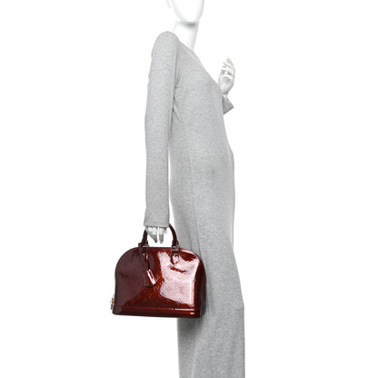 Louis Vuitton Vernis Alma PM Amarante Amarante 2 of 9