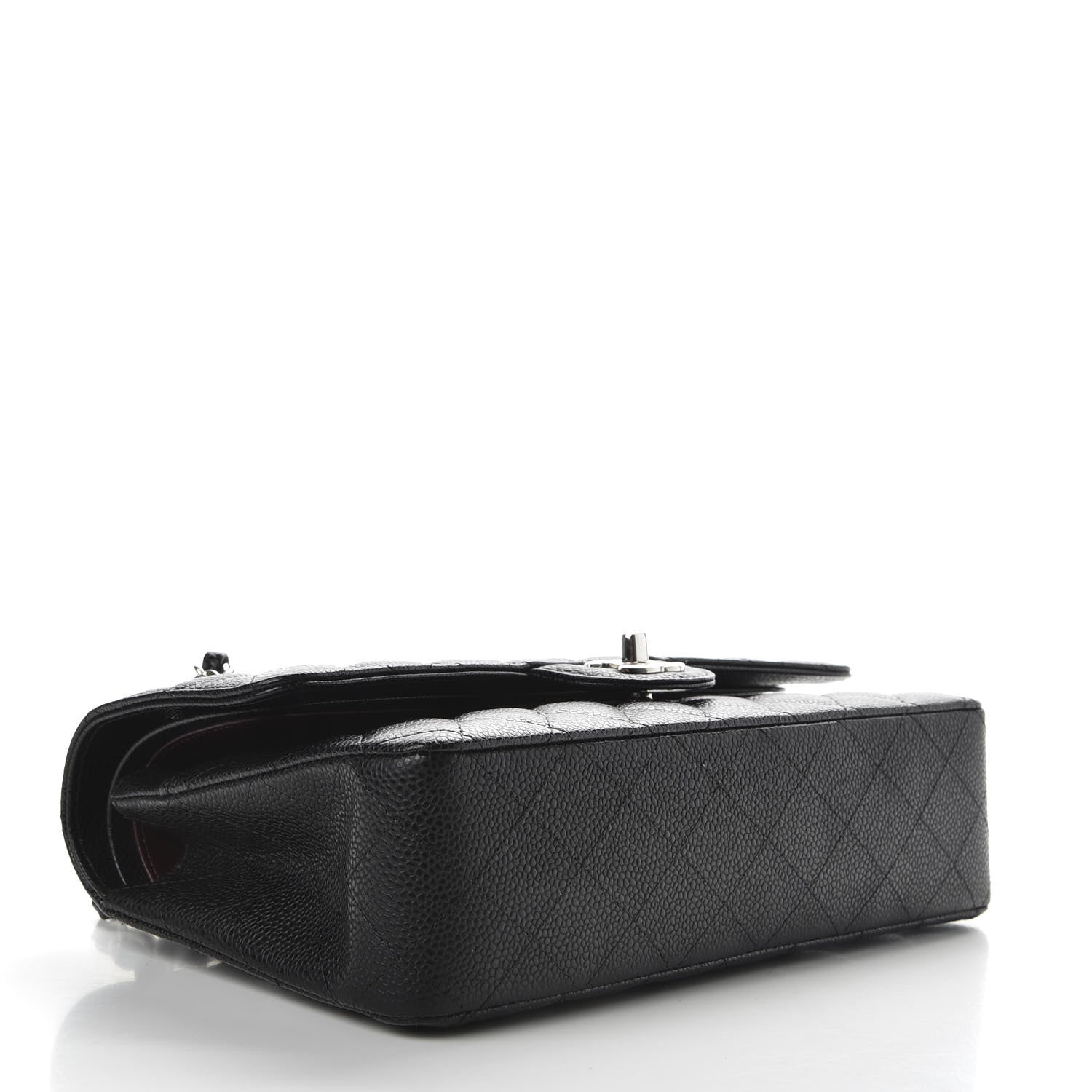 Chanel Caviar Quilted Medium Double Flap Black 4 of 9