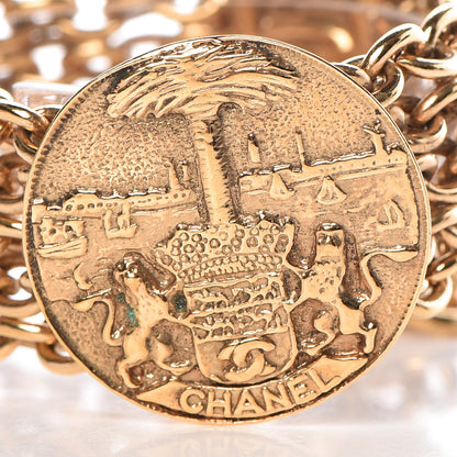 Chanel CC Medallion Bracelet Gold 6 of 8