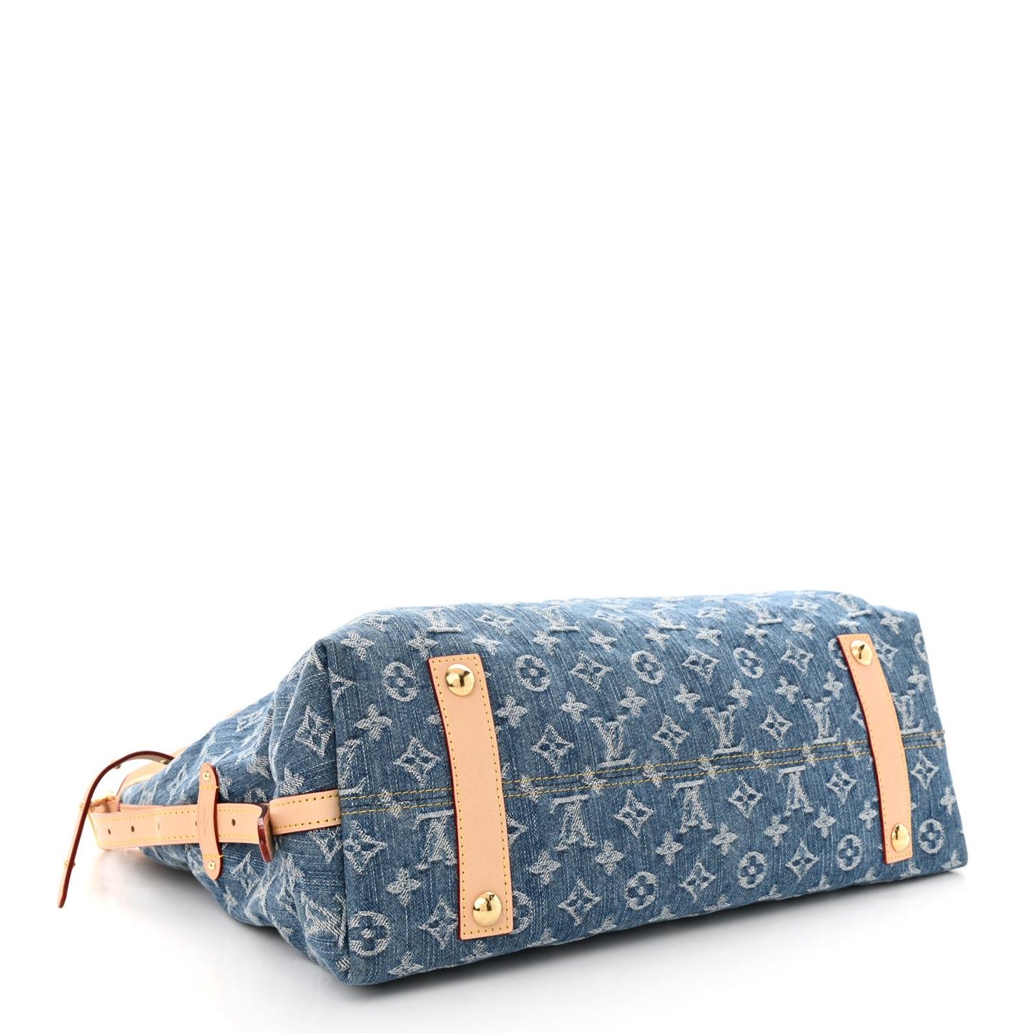 Monogram Denim CarryAll MM Blue