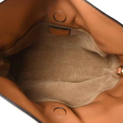 Loewe Calfskin Mini Flamenco Knot Clutch Warm Desert 5 of 9