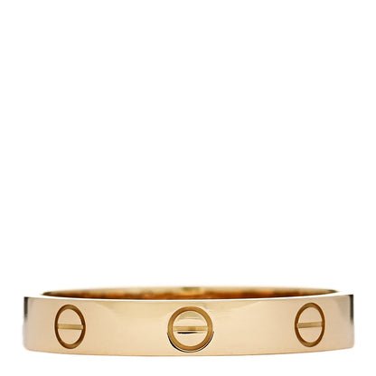 Cartier 18K Yellow Gold 3.5mm LOVE Wedding Band Ring 63 10.25 1 of 5