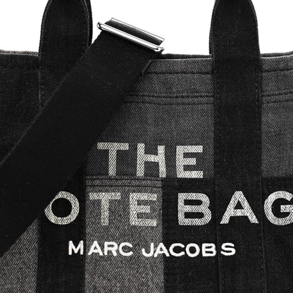 Marc Jacobs Denim Canvas Small Tote Bag Grey 8 of 14