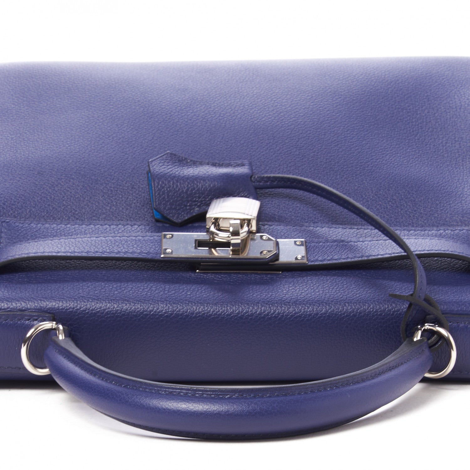 Hermes Evercolor Verso Kelly Retourne 28 Bleu Encre Bleu Zellige 8 of 35