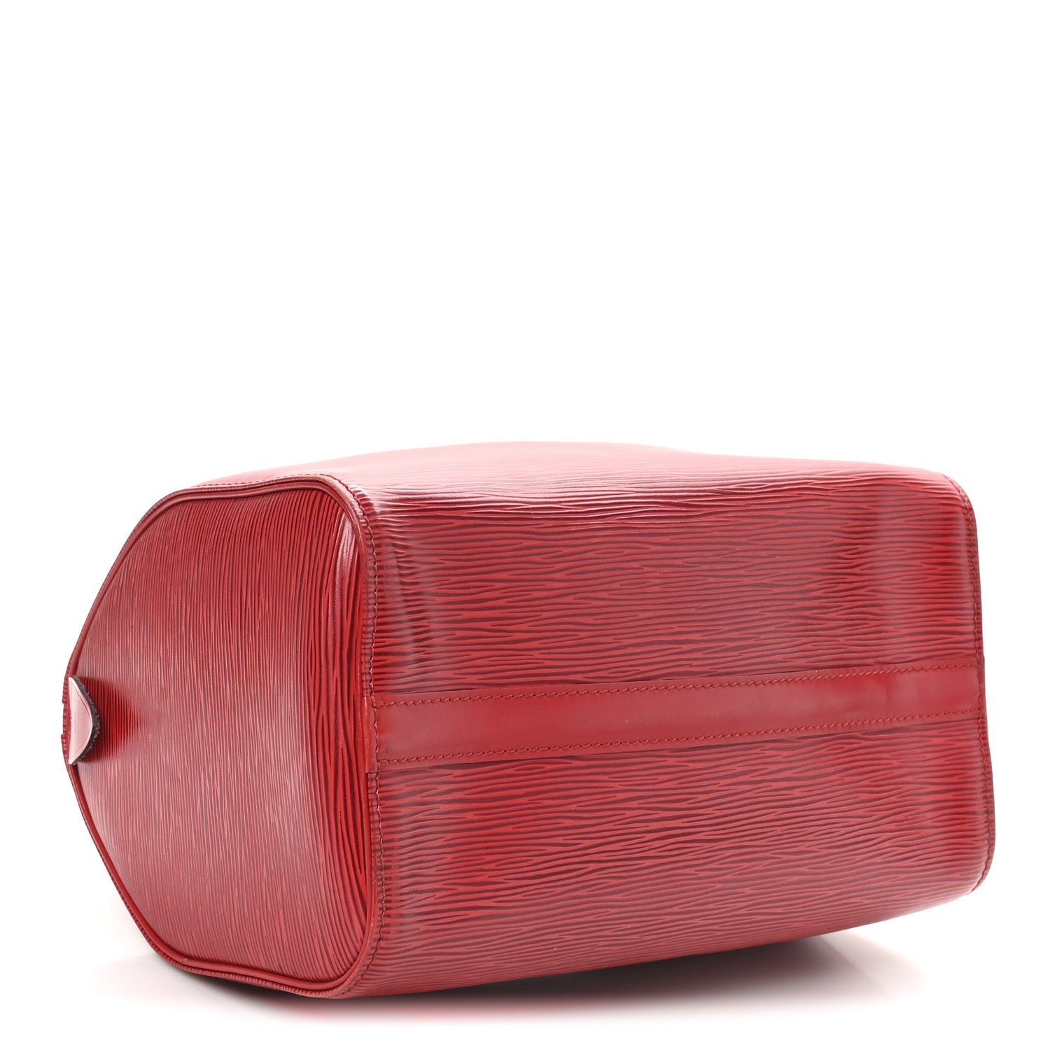 Louis Vuitton Epi Speedy 25 Castillan Red 4 of 10
