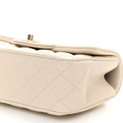 Chanel Caviar Quilted Mini Top Handle Rectangular Flap Beige 9 of 9