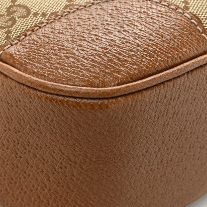 Gucci Monogram Mini Bree Messenger Bag Beige Tabacco 16 of 18