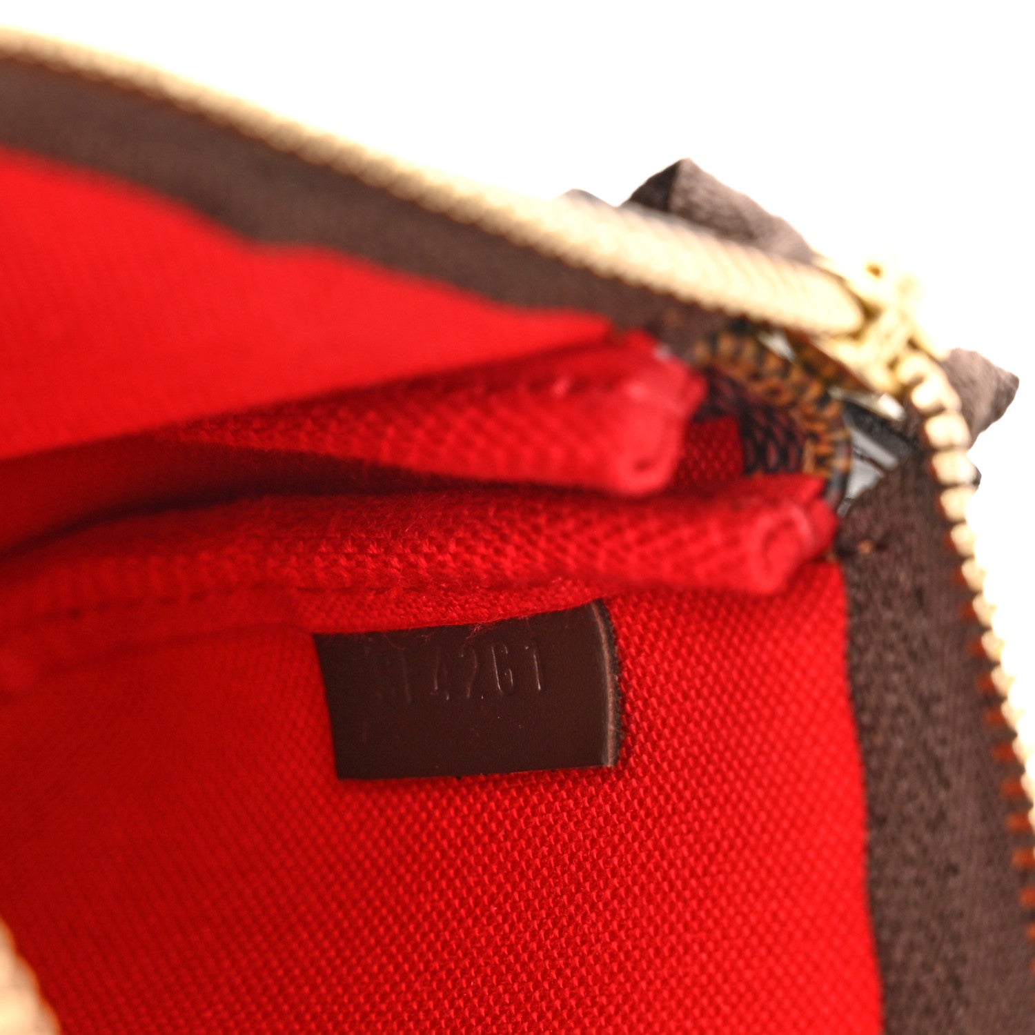 Louis Vuitton Damier Ebene Mini Pochette Accessories 7 of 7