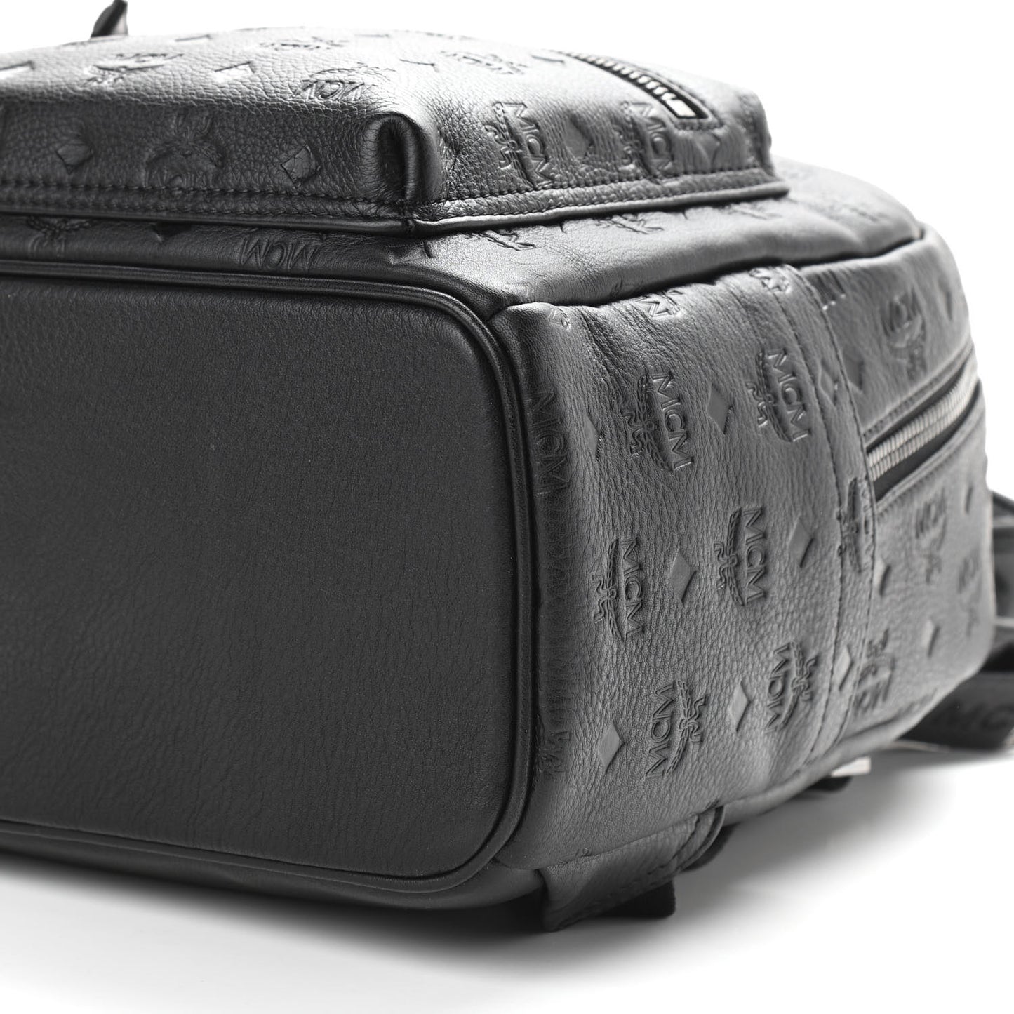 Calfskin Ottomar Small Stark Backpack Black