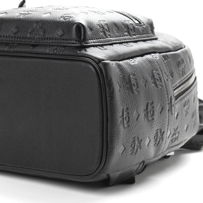 MCM Calfskin Ottomar Small Stark Backpack Black 9 of 9