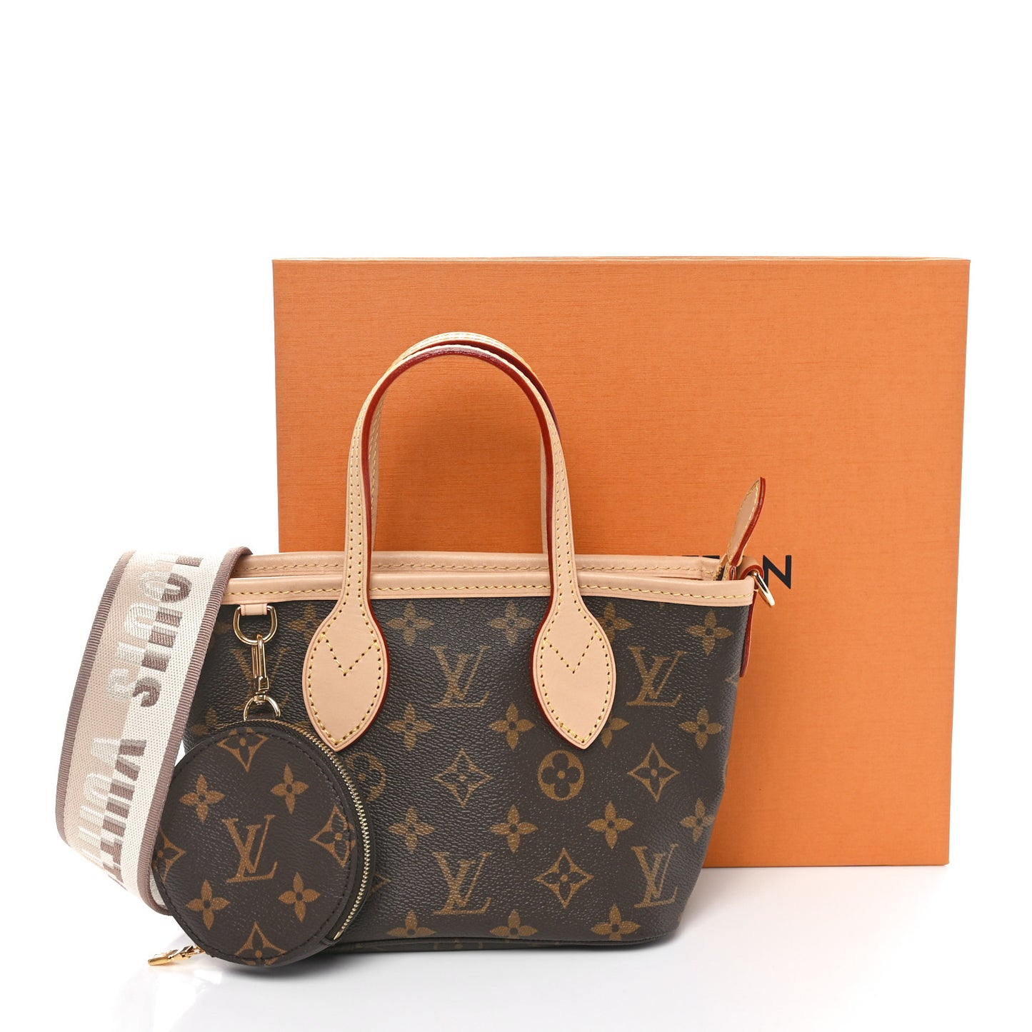 Monogram Neverfull BB Beige