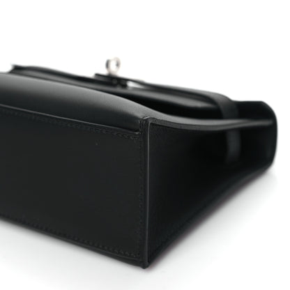 Hermes Swift Kelly Pochette Clutch Black 10 of 11