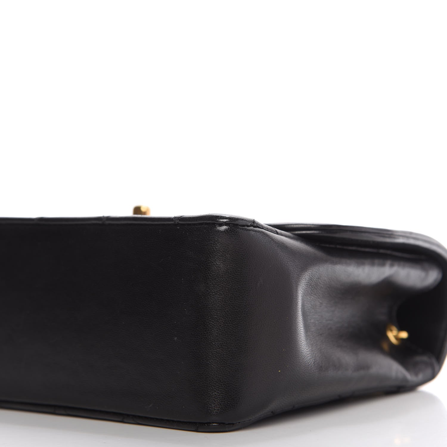 Chanel Lambskin Quilted Small Single Flap Black 7 of 10