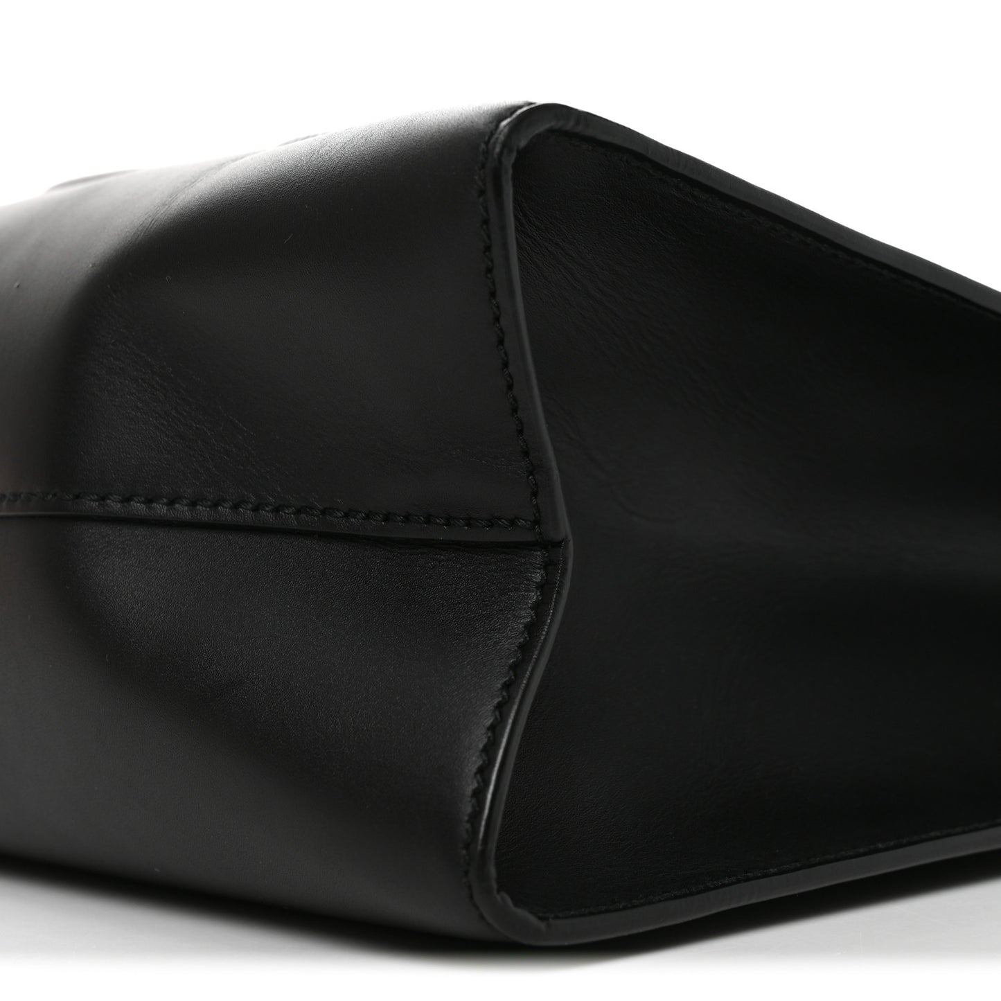 Calfskin Embossed Medium XL Tote Black