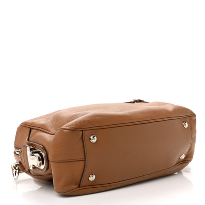 Prada Vitello Daino Satchel Nocciolo 4 of 13