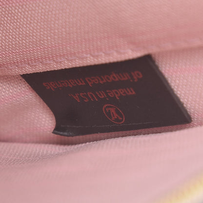 Louis Vuitton Damier Ebene Neverfull MM GM Pochette Rose Ballerine 9 of 9