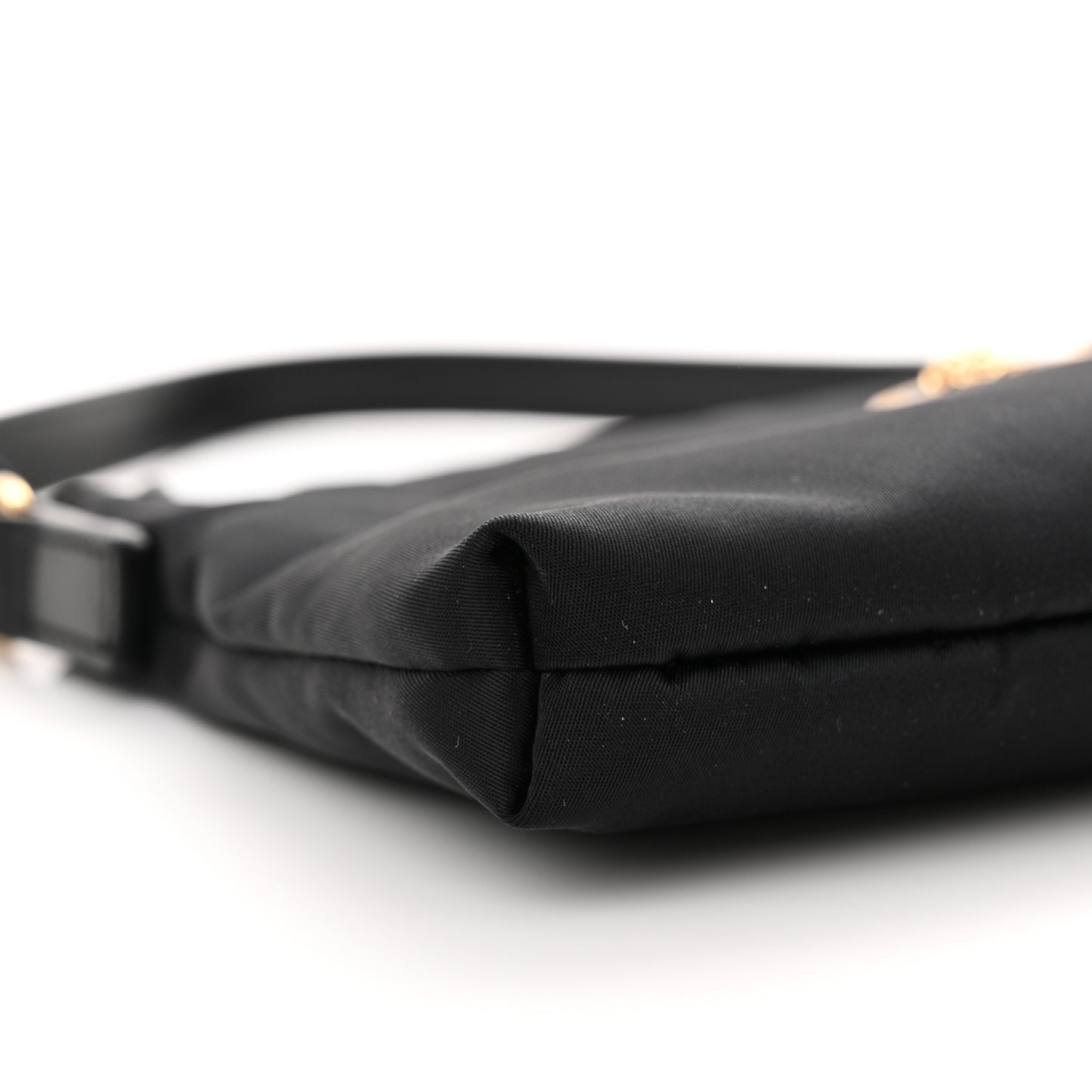 Nylon Tribute Icon Flat Pouch Black