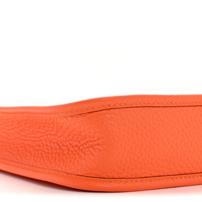 Hermes Taurillon Clemence Evelyne TPM Orange Minium 9 of 11
