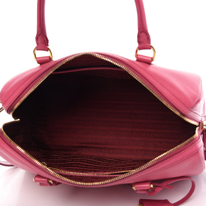 Prada Saffiano Bauletto Peonia 5 of 10