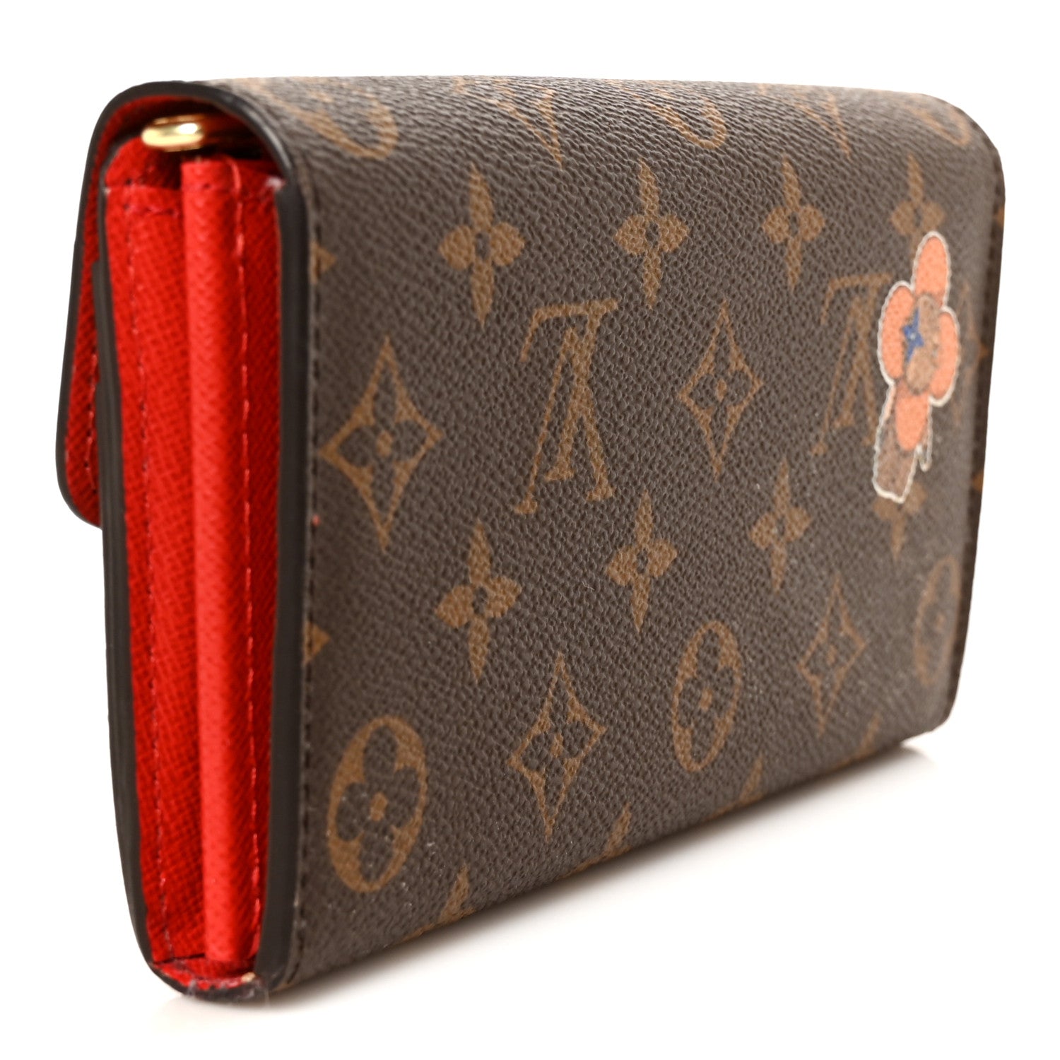 Louis Vuitton Monogram World Tour Sarah Wallet 3 of 8