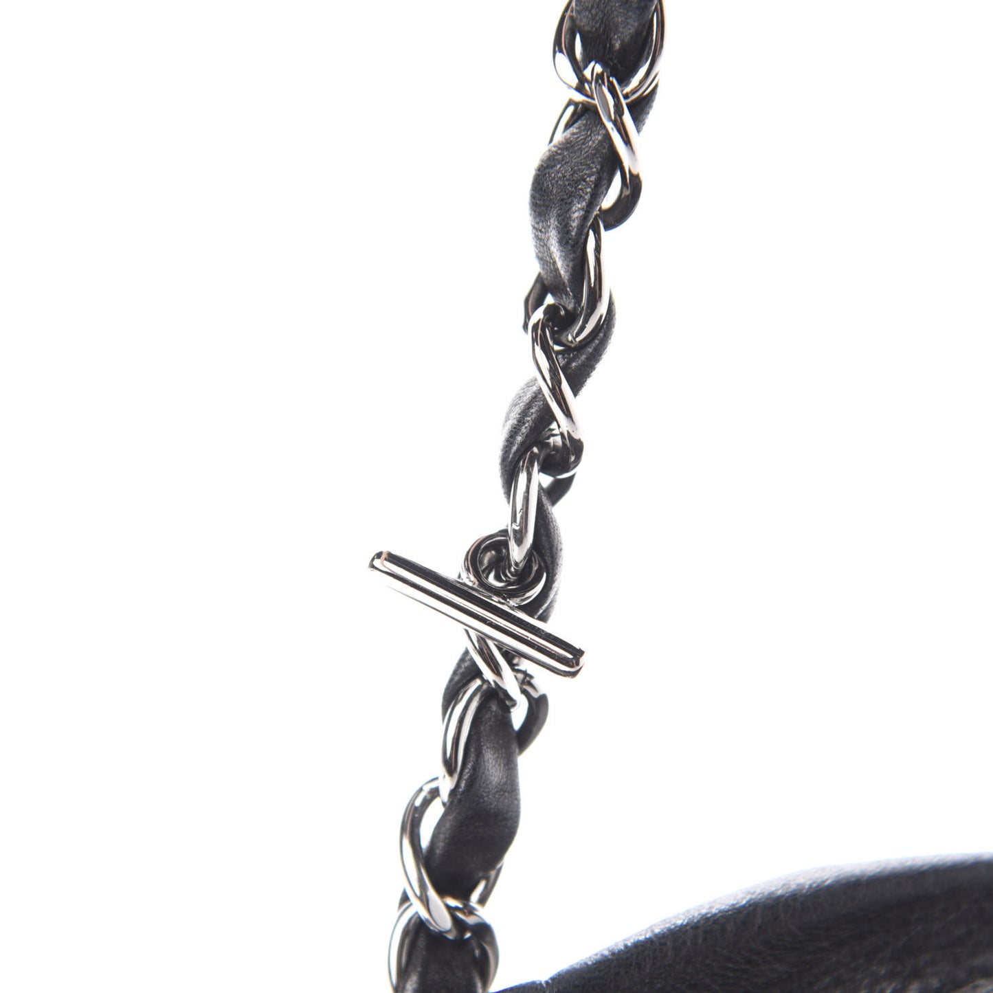 Calfskin Timeless Chain Tote Black