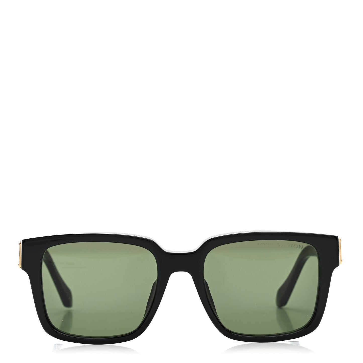 Acetate LV Square Sunglasses Z1692E Black
