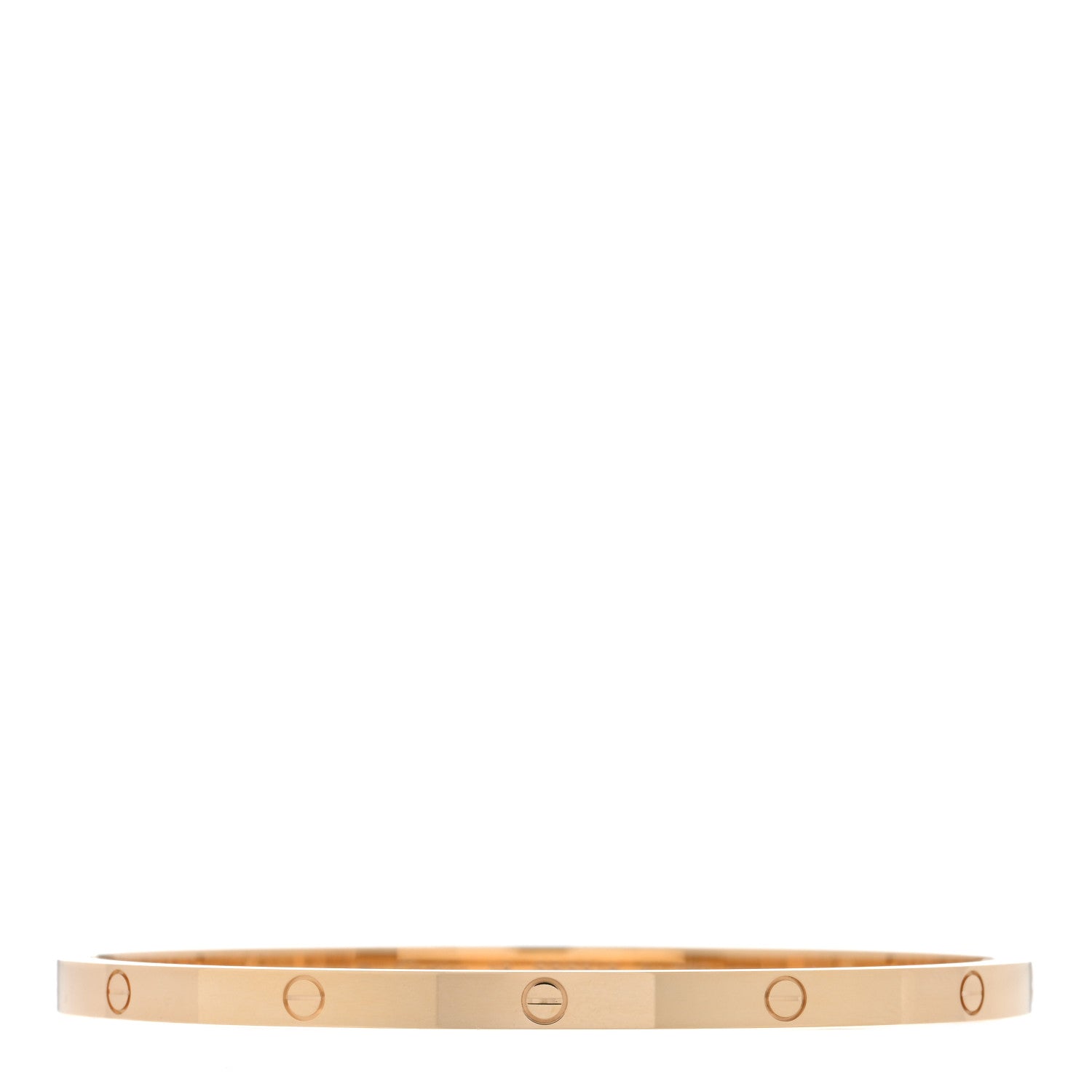 Cartier 18K Yellow Gold Small LOVE Bracelet 18 1 of 5