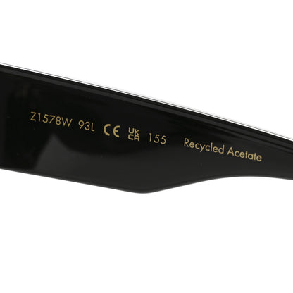 Louis Vuitton Acetate Swarovski Crystal Cyclone Sunglasses Z1578W Black 6 of 8