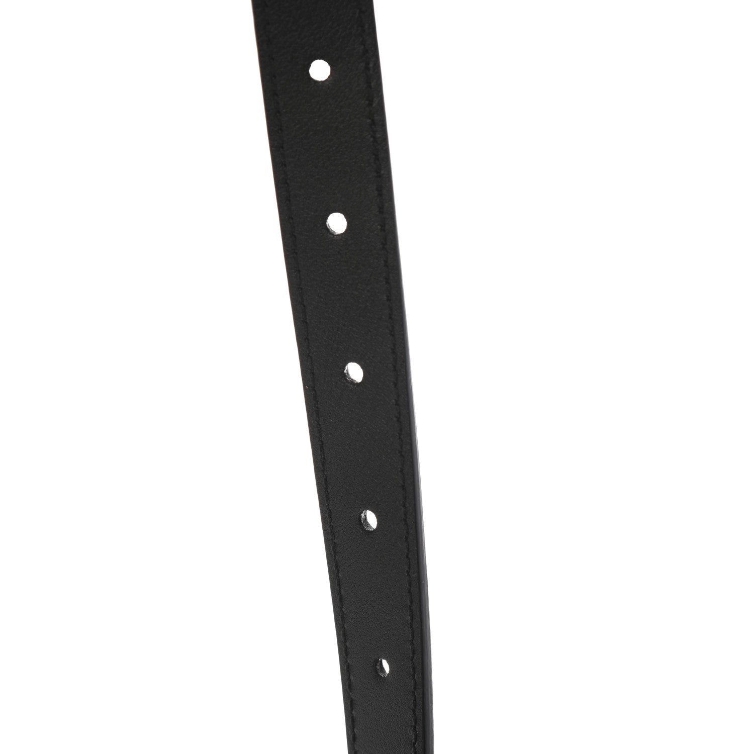 Gucci Calfskin Double G 20mm Belt 80 32 Black 3 of 5