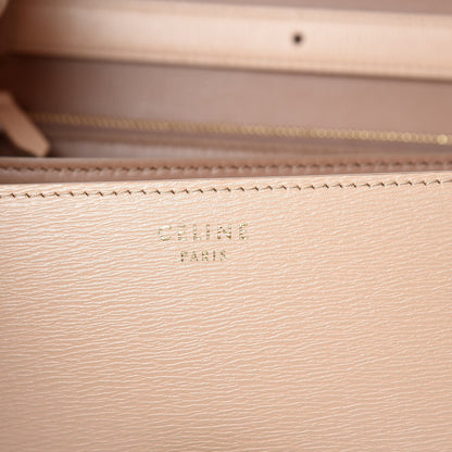 Celine Liege Calfskin Medium Classic Box Flap Bag Nude 6 of 9