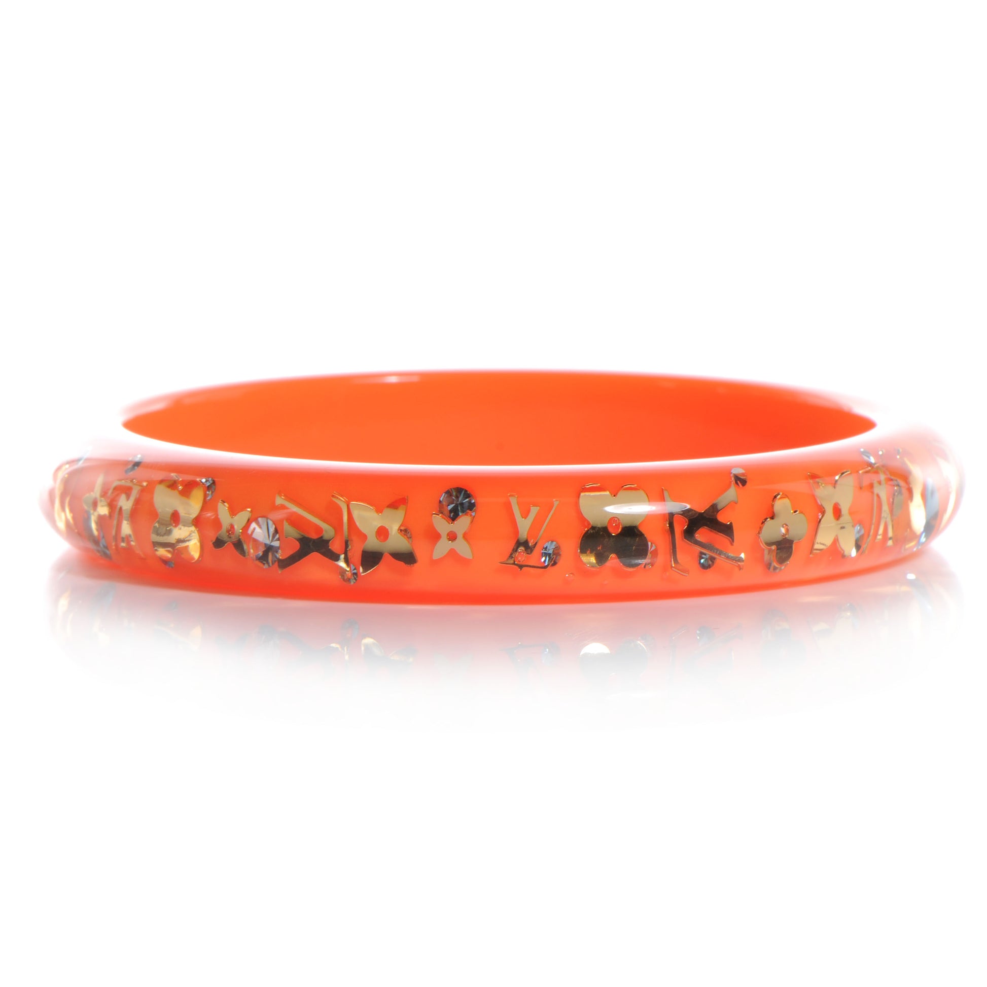 Louis Vuitton Inclusion Bracelet PM Size Small Orange Sunset 3 of 4