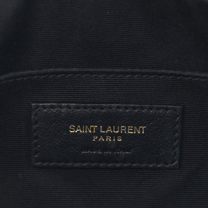 Saint Laurent Raffia Calfskin Leopard Print Monogram Lou Camera Bag Natural Beige Black 6 of 10