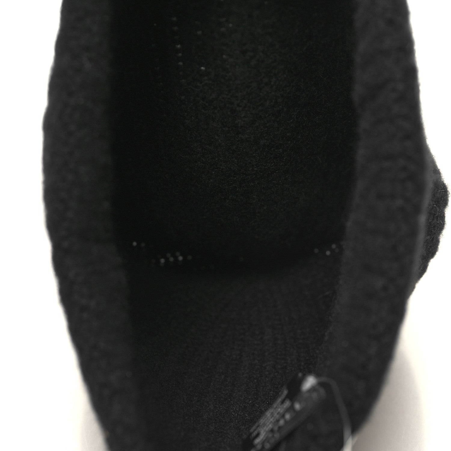 Chanel Cashmere CC Brooch Beanie Hat Black Ruthenium 4 of 5