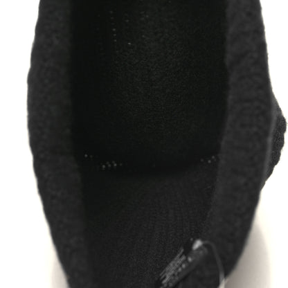 Chanel Cashmere CC Brooch Beanie Hat Black Ruthenium 4 of 5