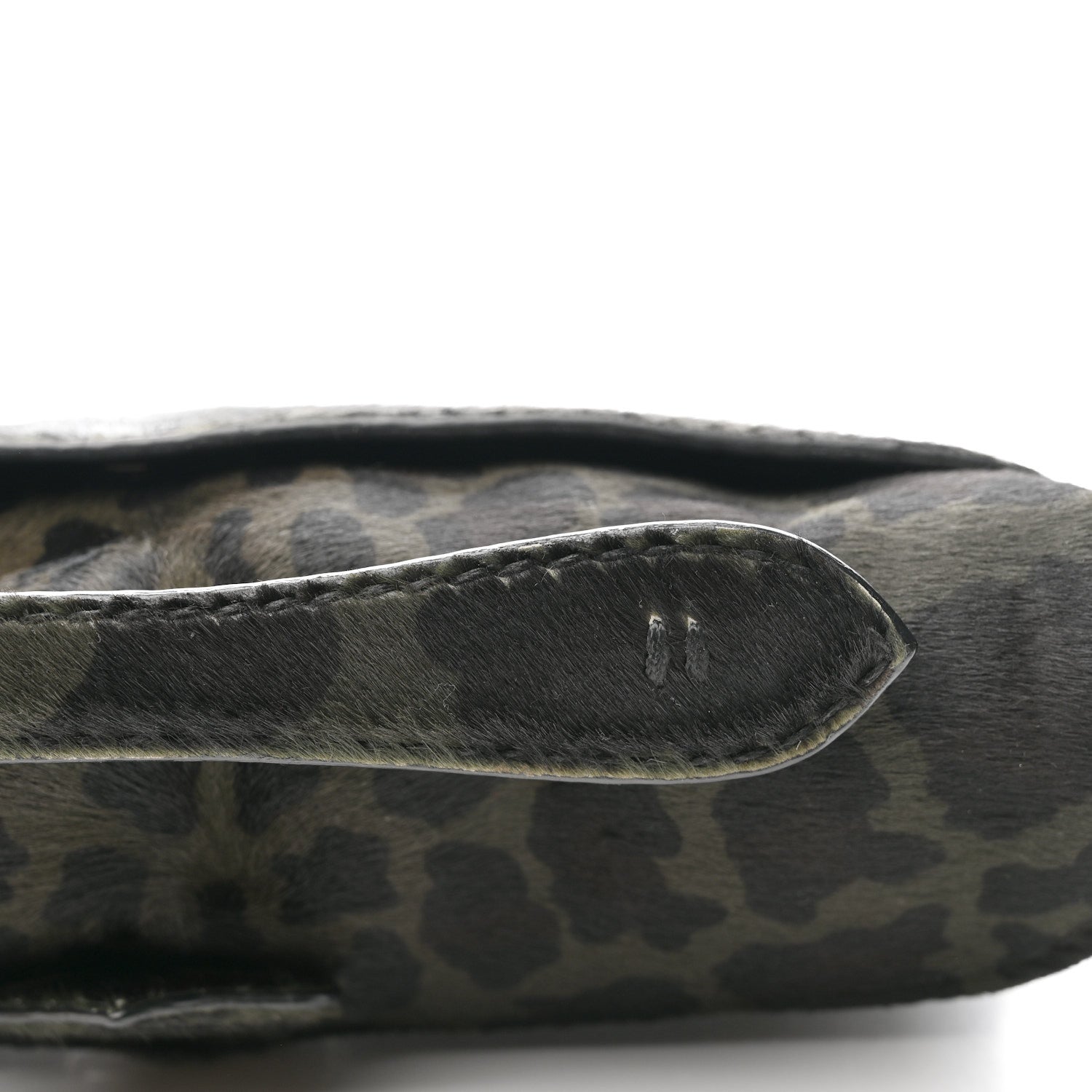 Prada Cavallino Leopard Print Pushlock Envelope Clutch Mimetico 16 of 16