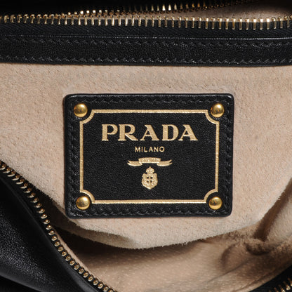 Prada Soft Calf Hobo Nero Black 6 of 8