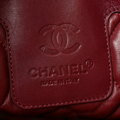 Chanel Lambskin Quilted Extra Large Coco Cocoon Reversible Tote Black 6 of 10