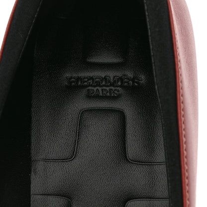 Hermes Nappa Elastic Mary Jane Pumps 37.5 7 of 9