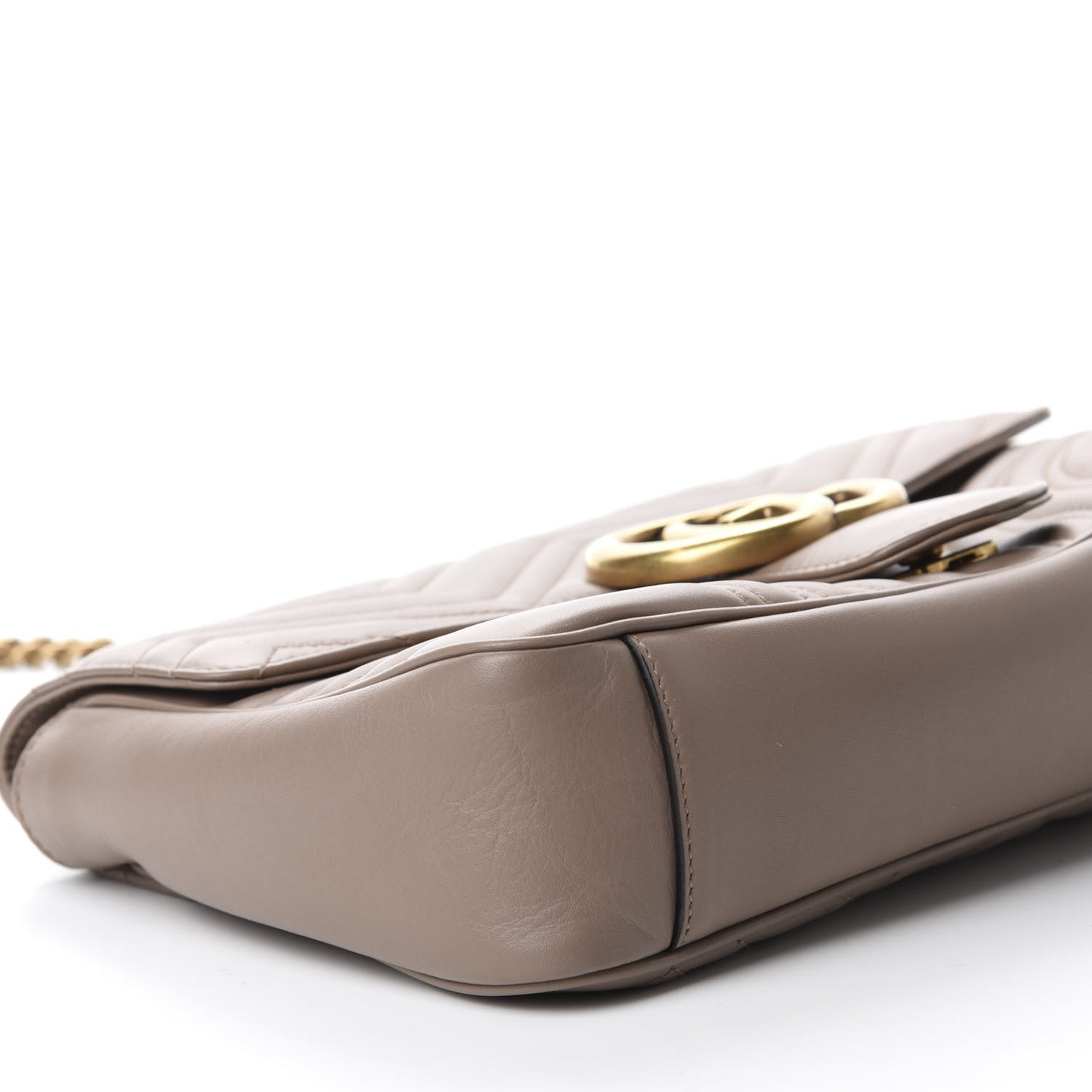 Calfskin Matelasse Medium GG Marmont Shoulder Bag Porcelain Rose