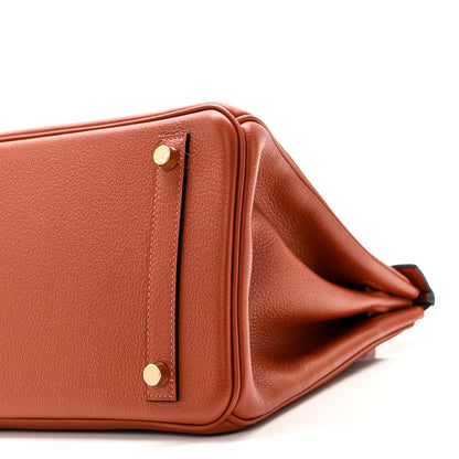 Hermes Taurillon Novillo Birkin 30 Cuivre 10 of 11