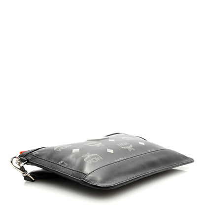 MCM Visetos Reflective Nylon Mini iPad Case Black 4 of 6
